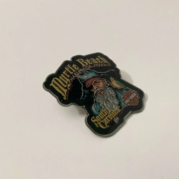 2005 Harley Davidson Myrtle Beach South Carolina Pirate Parrot Pin Biker - Picture 10 of 11